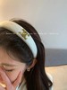 赛琳百搭发卡  高颅顶定型弹力掺金线法式复古发卡 商品缩略图7