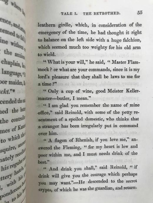 1825年 司各特《约婚夫妇》 真皮精装32开 商品图4