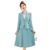 TB-FD0079-Y夏款两件新中式时尚外搭两件套装 商品缩略图4