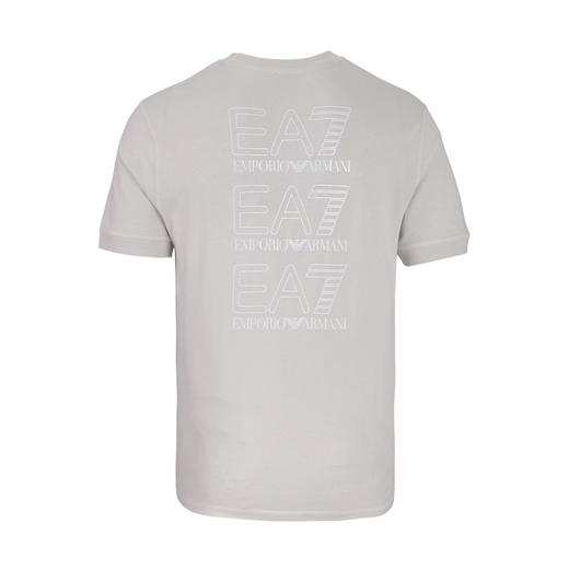 Armani EA7男士运动休闲背后EA7印花全棉短袖T恤 11901 商品图1