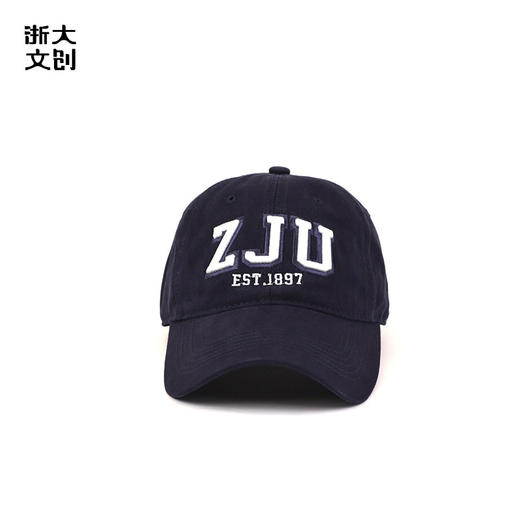 【浙大文创】浙江大学棒球帽-ZJU-藏青色 商品图4