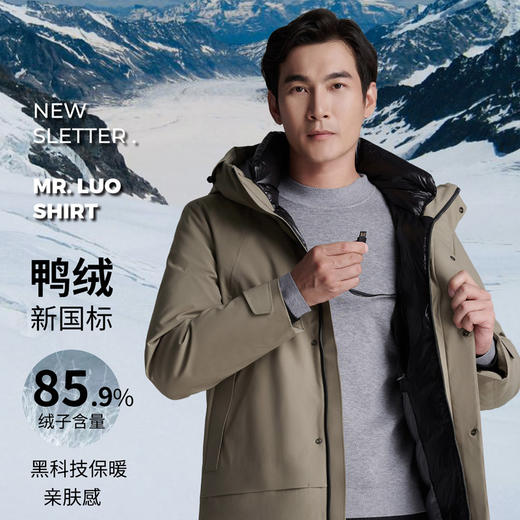 专属内购 | 发热按摩90白鸭绒羽绒外套 商品图0