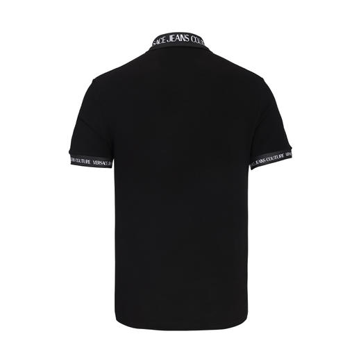 【超惠秒】Versace 范思哲 男士全棉舒适领圈印花logo简约休闲短袖 Polo T恤11931 商品图7
