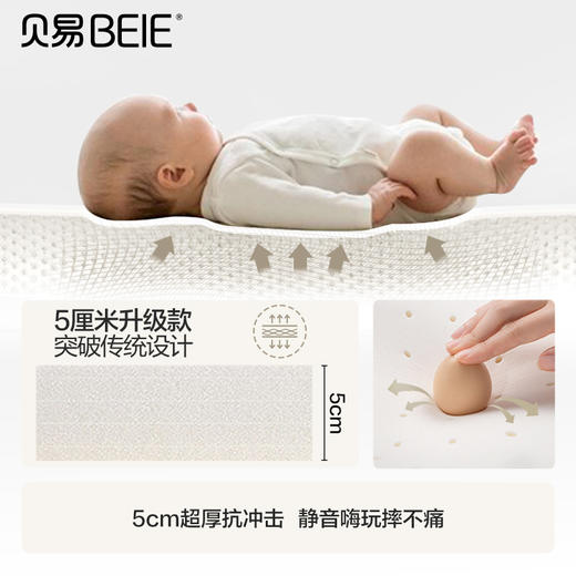 【限量秒杀】贝易爬爬垫折叠PU加厚宝宝防摔地垫儿童家用无甲醛婴儿爬行垫【注意：全新正品，仅限这几个款式，如有下单后，缺货状态，仓库会直接退款，介意勿拍！！！】 商品图3