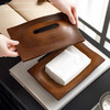 简约木制纸巾盒家用创意收纳盒 商品缩略图2