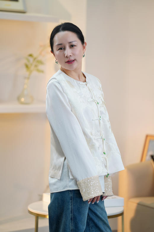 【L1】臣禾 新中式马甲JZ241080458【金猪甄选】 商品图1