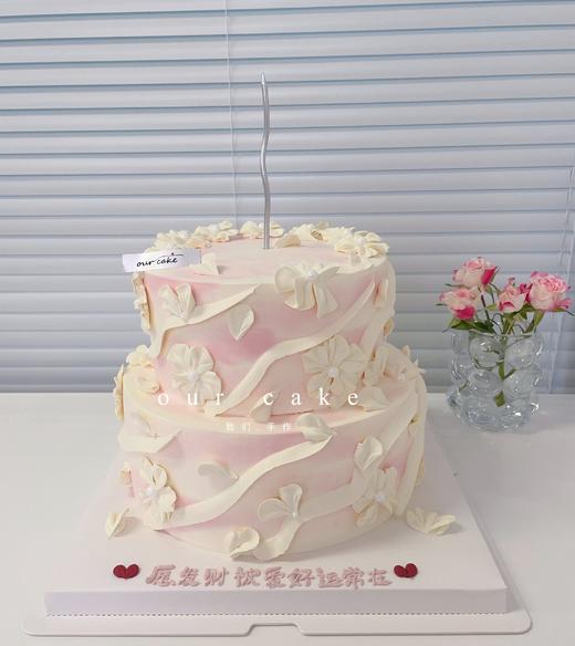 韩式裱花女生蛋糕-低糖处理无添加 商品图6