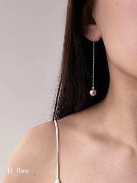 AWU｜U7 - Universe Chain Earrings 8mm [ 宇宙 耳线 ]