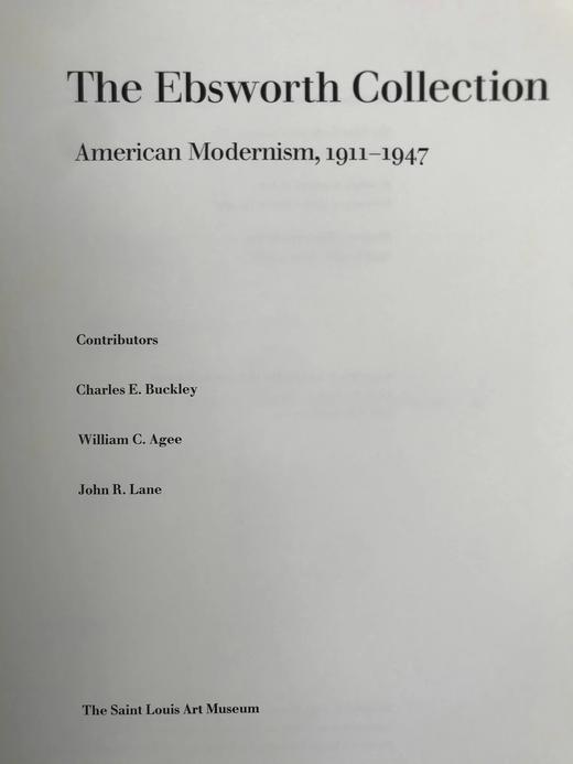 埃布斯沃思收藏：美国现代主义，1911-1947年 75幅彩色插图 精装16开 商品图3