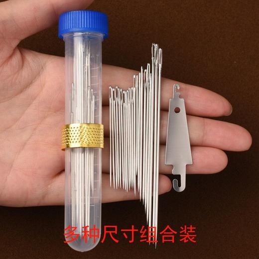 家用加长缝衣服被子大针手缝针大孔针粗针针眼大长针老人大眼针 商品图5