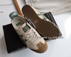 鬼冢虎皮面款｜复古棕绿色 德训鞋 头层牛皮 商品缩略图0