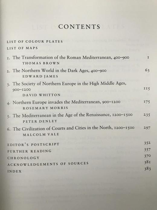 牛津中世纪欧洲图史（馆藏1988） 200余幅插图 精装16开 商品图4