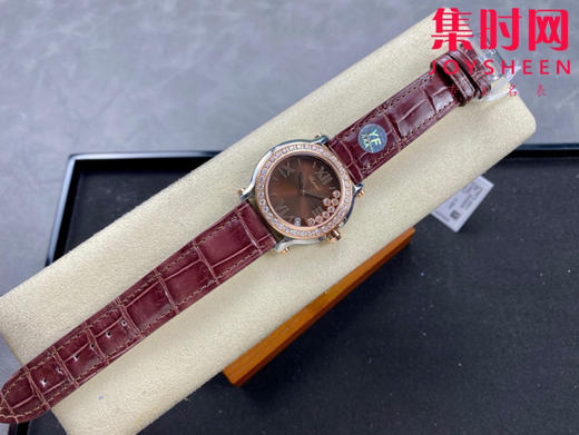 萧邦YF快乐钻系列大号7钻款36mm 女士石英腕表 商品图3