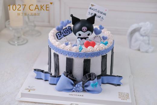 1027CAKE | 紫色系  库洛米  翻糖蝴蝶结 三丽鸥 商品图0