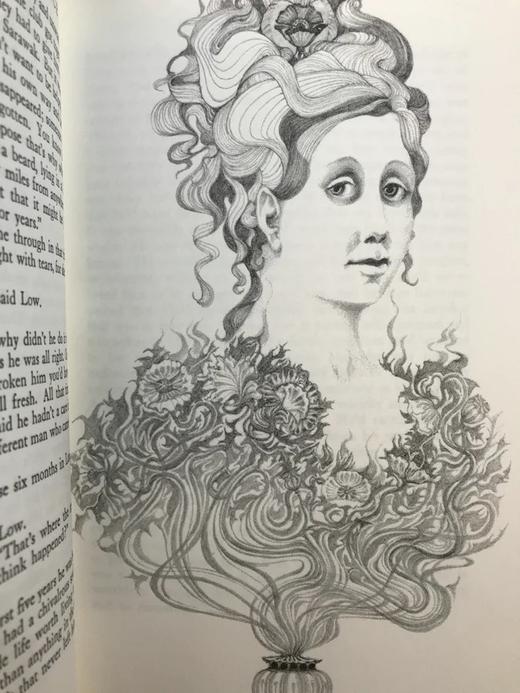 毛姆短篇小说集《环境产物》 保利娜·埃里森趣味插图 复古真皮脊精装32开 商品图7