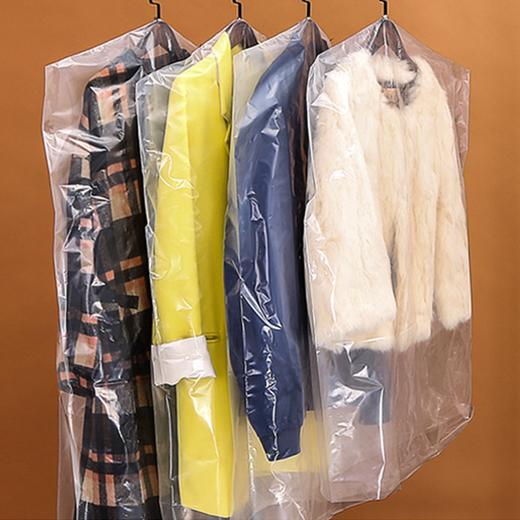 TZF-衣服防尘罩家用透明挂衣袋防尘袋衣服套干洗店一次性大衣西服罩子 商品图1