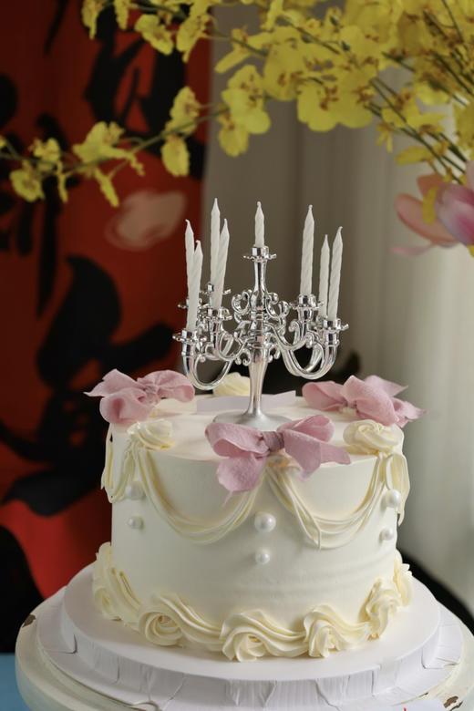 蝴蝶结烛台 商品图3