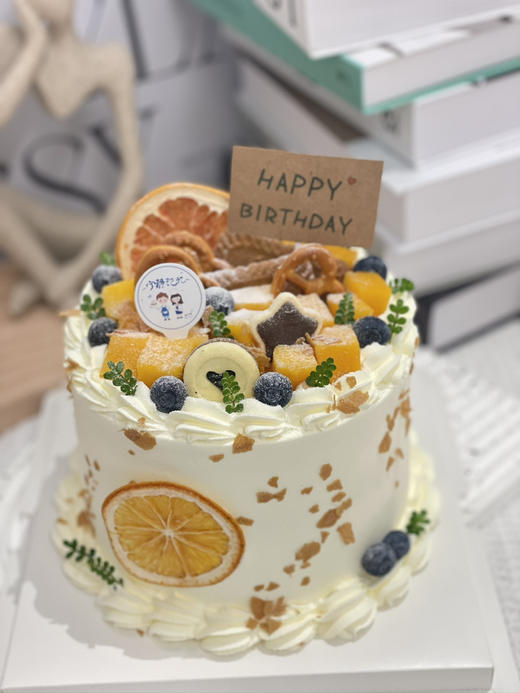 水果奶油蛋糕 下单前请仔细阅读商品详情 商品图0