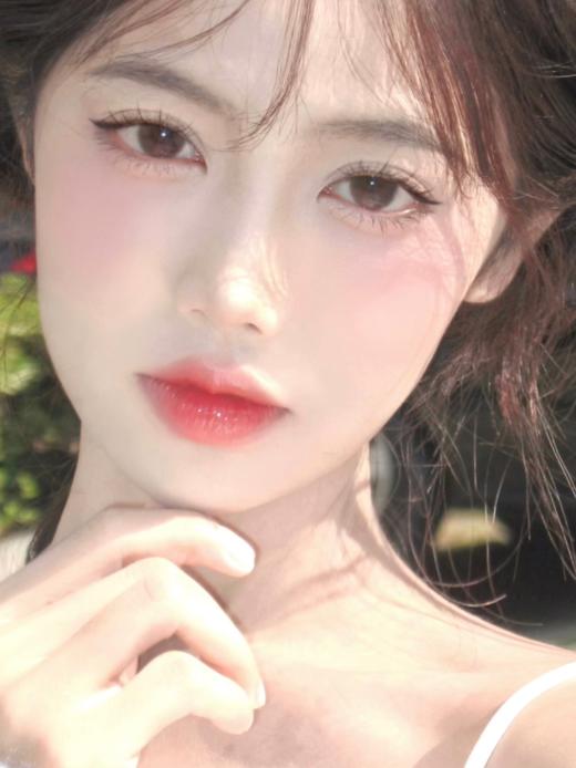 flower color半年抛美瞳 琥珀黑金 14.2mm 商品图4