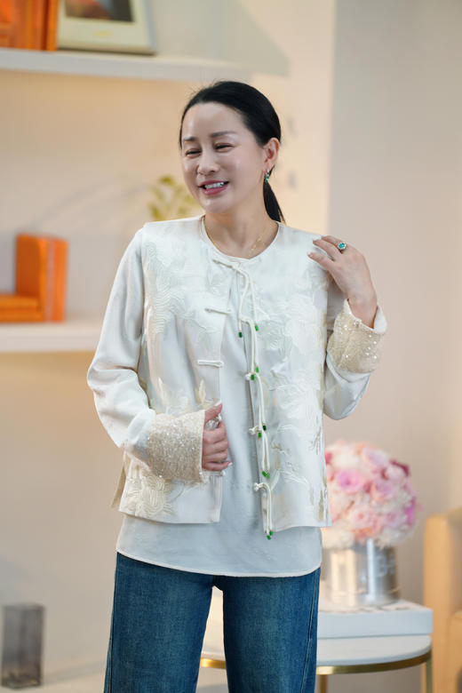 【L1】臣禾 新中式马甲JZ241080458【金猪甄选】 商品图2