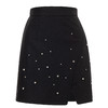 MAXRIENY高腰包臀短裙秋季复半身裙钉珠裙子MC87SK515A90 商品缩略图4