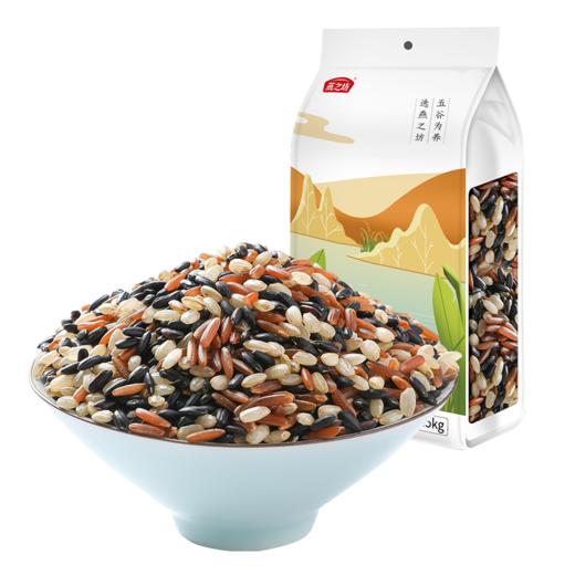 燕之坊三色糙米2.5kg 五谷杂粮粗粮全谷物混合杂粮米饭 商品图1