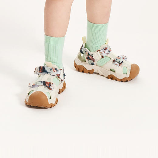 【溯溪小野蛙儿童溯溪凉鞋】迷你巴拉男女童止滑快干护足童鞋 商品图2