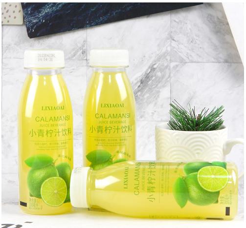 【特价9.9元/2支】李小艾小青柠汁饮料 /李小艾海盐爆汁三柠水饮料300ML 商品图0