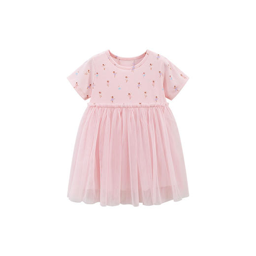 【时髦又舒适，尽显小公主气度！】Little maven欧美风网纱女童裙子，夏季新款短袖公主裙儿童连衣裙-lm！ 商品图5