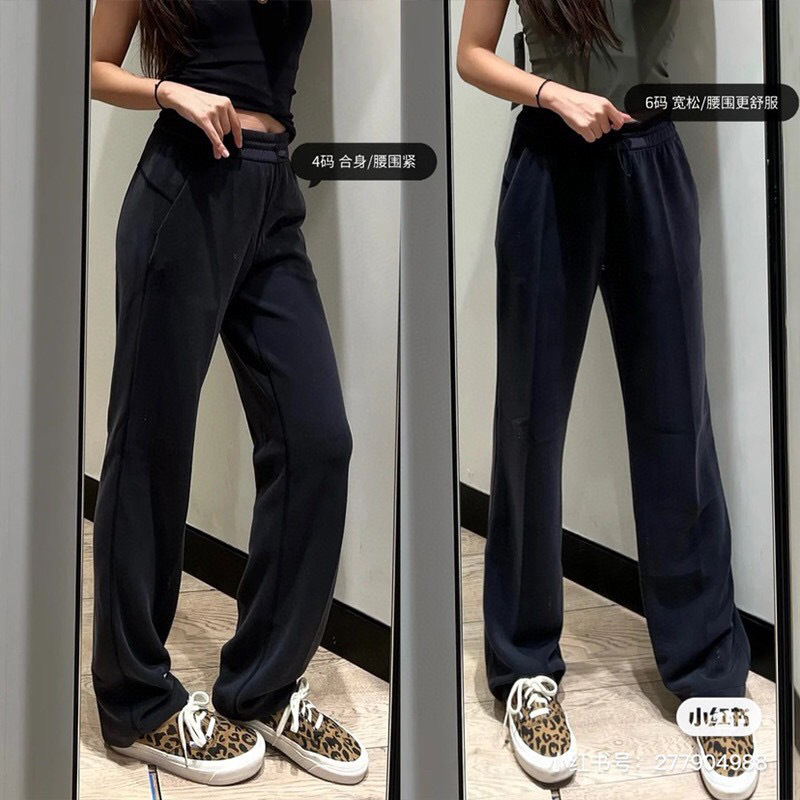 lu家王牌神裤！原价1080元！softstreme最火最难买的款了，新增米白色❗️原版面料质感绝了！超级无敌显瘦显腿长，穿上就爱了，修饰腿型第一名🥇