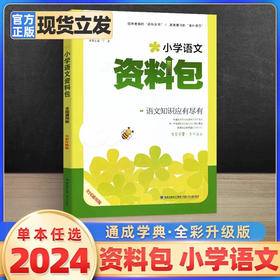 通城学典 小学语文资料包 通用版 彩色版 小学生一二三四五六年级/123456年级上册下册知识大全集锦复习资料辅导书籍