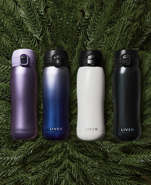 活瓷涂层跃动保温杯500ml 商品图3