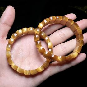 虎睛石单圈-金虎方形手排