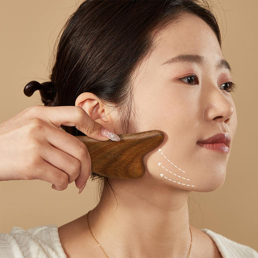 初心| 绿檀刮痧板 商品图1