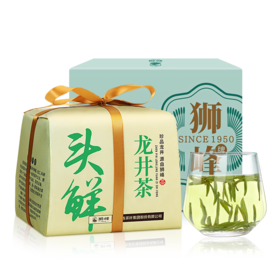 狮峰牌龙井茶江南赋头鲜明前特级纸包200g(该品发普通快递）