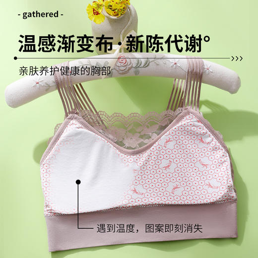 【69元任选3件】法式性感蕾丝美背内衣 不勒无任何束缚感，蕾丝设计面料柔软白腻，聚拢、防下垂、防外扩 商品图7