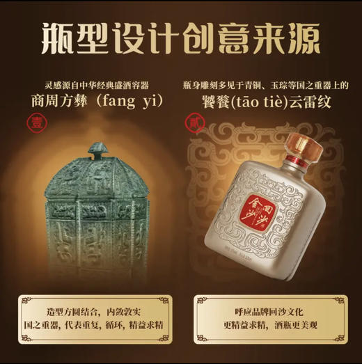 【金沙回沙 经典】53度金沙回沙酒（金沙经典）500ml1*6  酒厂自营  酱香型白酒 商品图13