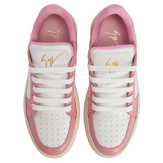 Giuseppe Zanotti 女士签名徽标印花 Gz94 漆皮低帮休闲运动鞋 混色 RS40006003 商品图3