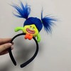 【小红书同款，丑萌丑萌公仔夹子】毛绒卡通公仔丑娃娃发箍夹子，毛绒卡通公仔多巴胺头箍料理鼠王发箍QQ 商品缩略图2