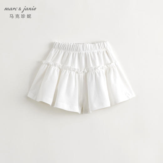 【凉感快干】马克珍妮女童休闲运动A字宽松短裤夏装新款240620 商品图0