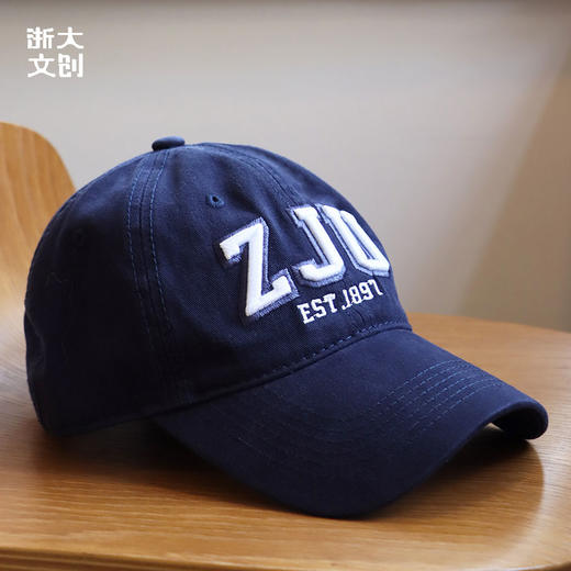 【浙大文创】浙江大学棒球帽-ZJU-藏青色 商品图3
