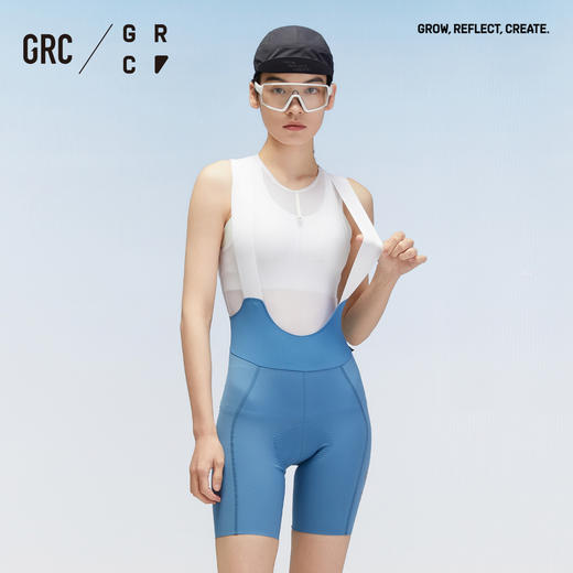 GRC桀骜无尽TECH LW系列女士骑行裤夏季新款透气反光骑行服背带短裤 商品图4