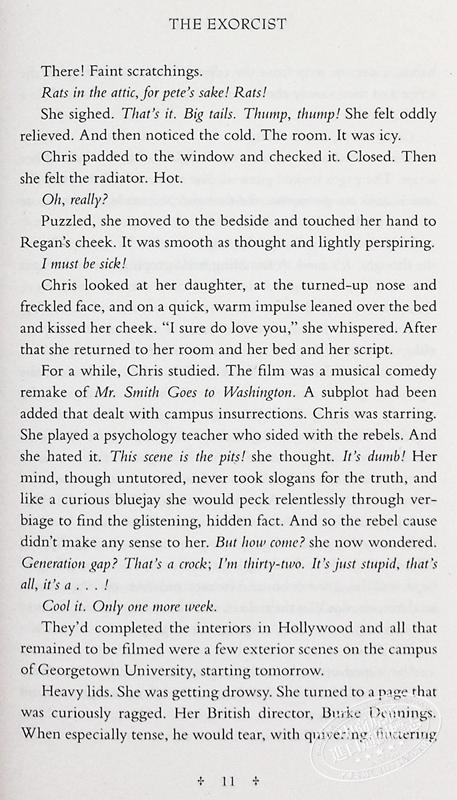 预售 【中商原版】威廉 皮特 布拉蒂 驱魔人 严肃恐怖小说 The Exorcist 英文原版 William Peter Blatty 奇幻 惊悚 恐怖 商品图8