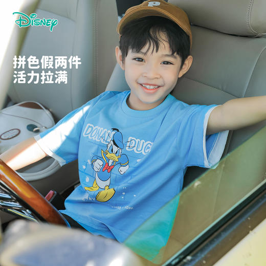 【商城同款】迪士尼唐老鸭短袖T恤232DS1011 商品图2