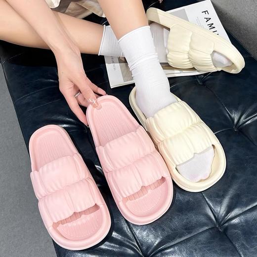【9.9元/双】家居面包拖鞋  多色可选  家用凉拖鞋  情侣款 防滑拖鞋 商品图1