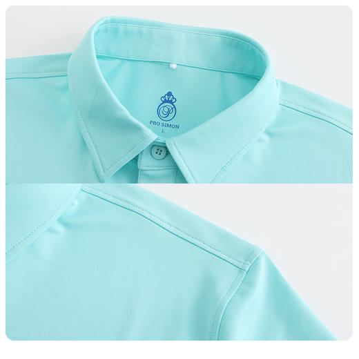 BNS-111A（PROSIMON高尔夫男款春夏短袖简约风印花Polo衫） 商品图2