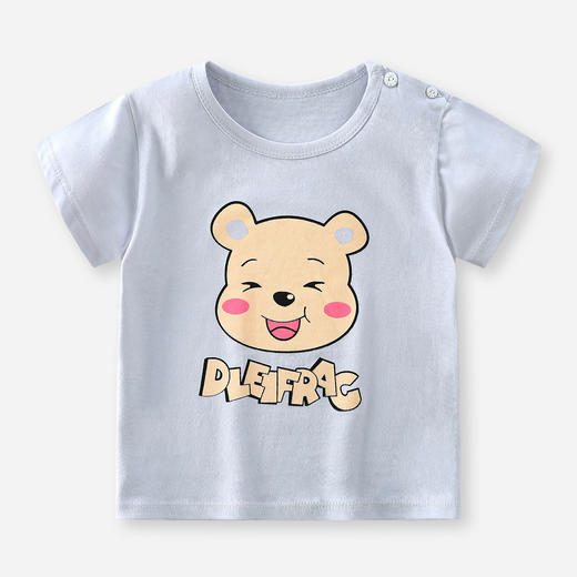 【3件/39.9】清凉夏季纯棉A类儿童短袖T恤纯棉小童夏季24个花型任选 73-130码 商品图7