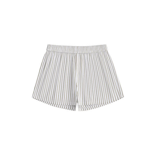 NUTH假两件收腰显瘦条纹长袖衬衫连衣裙女 商品图5