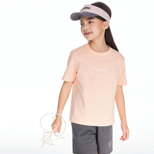 onmygame 【速干爽爽T】儿童t恤夏季凉感运动服防晒上衣男童女童 商品图5