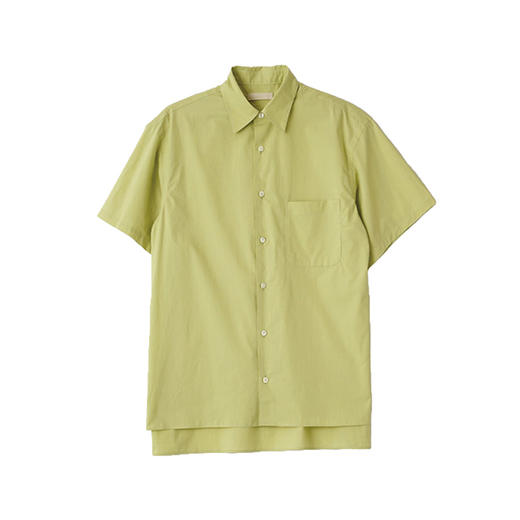 YOKE BOXY REGULAR COLLAR SHIRT S/S 高支棉经典款短袖衬衫 商品图3